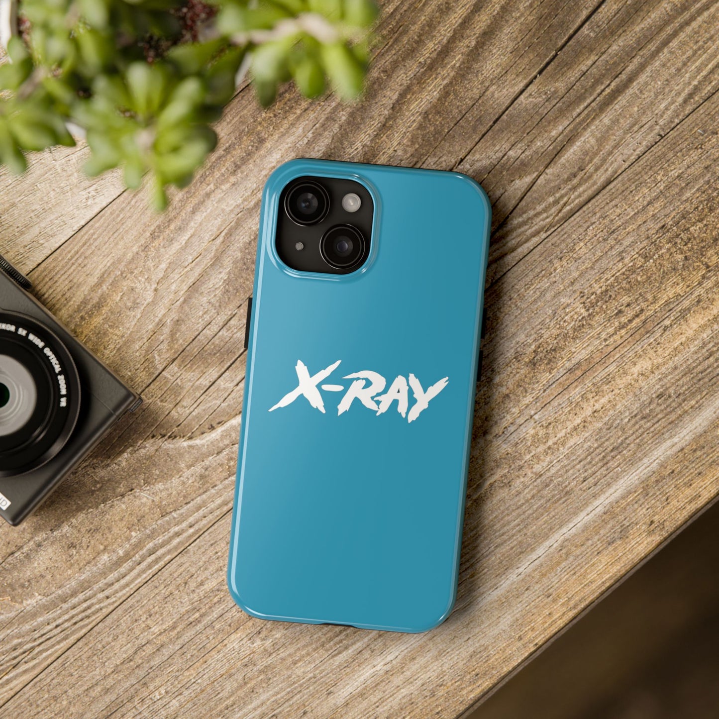 Tough Phone Case Turquoise X-RAY