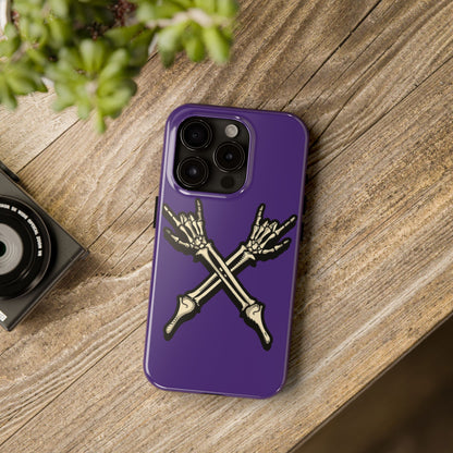 Tough Phone Case Purple X