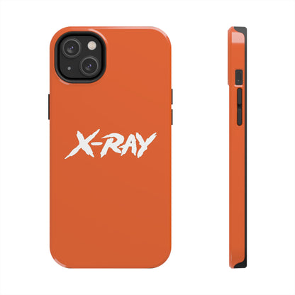 Tough Phone Case Orange X-RAY