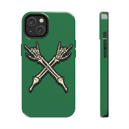 Tough Phone Case Green X