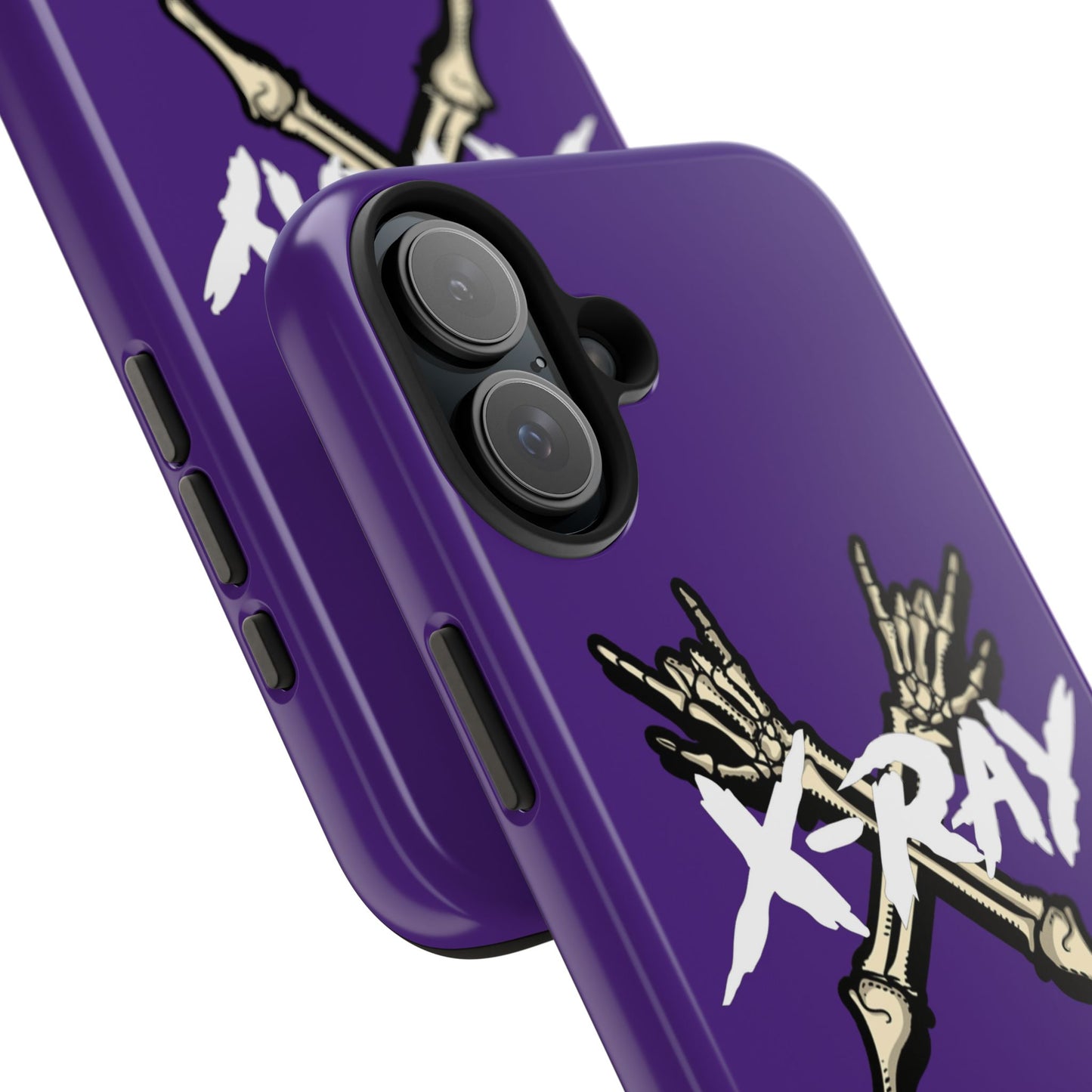 Tough Phone Case Purple XX-RAY