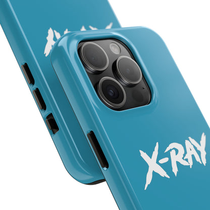 Tough Phone Case Turquoise X-RAY