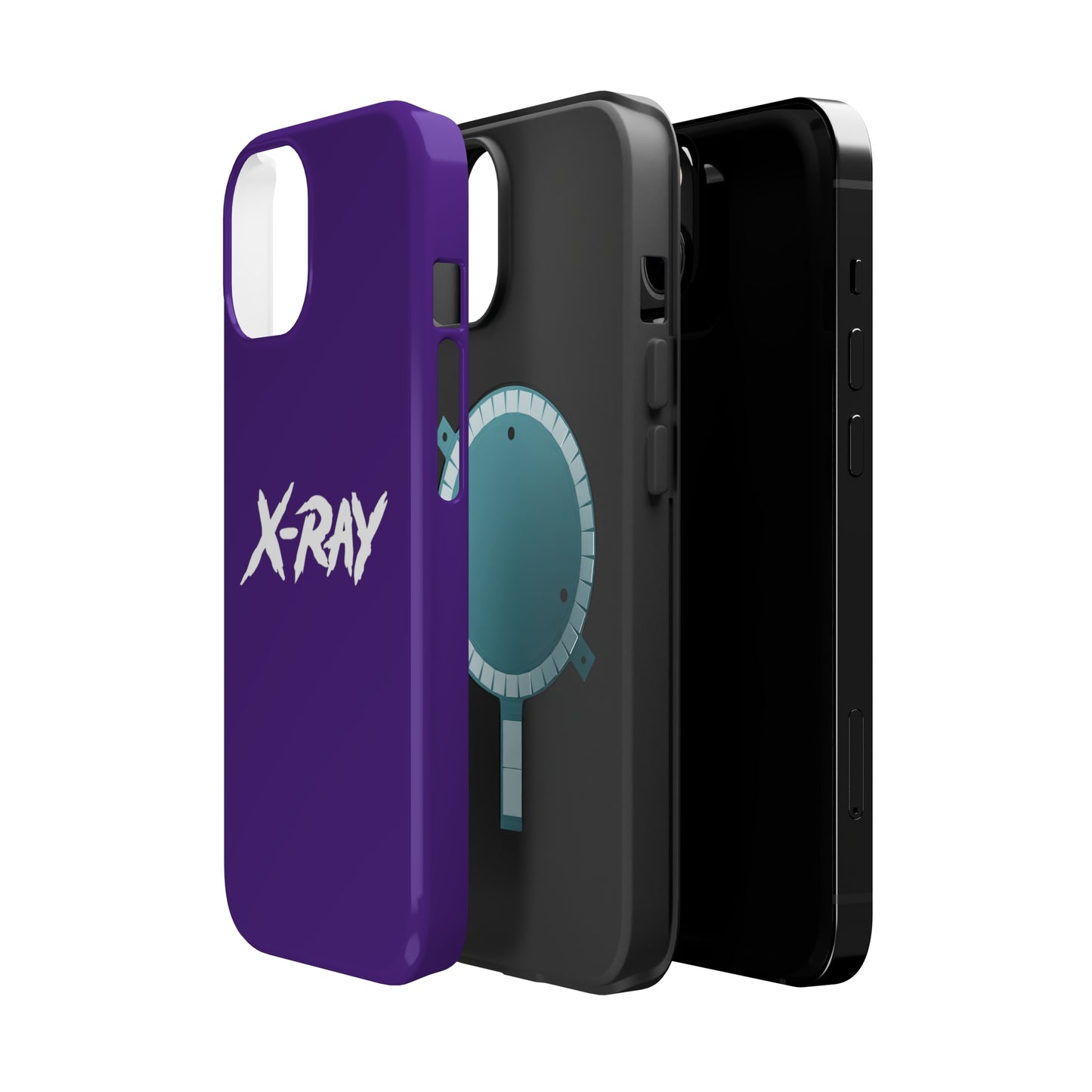 MagSafe Tough Case Purple X-RAY