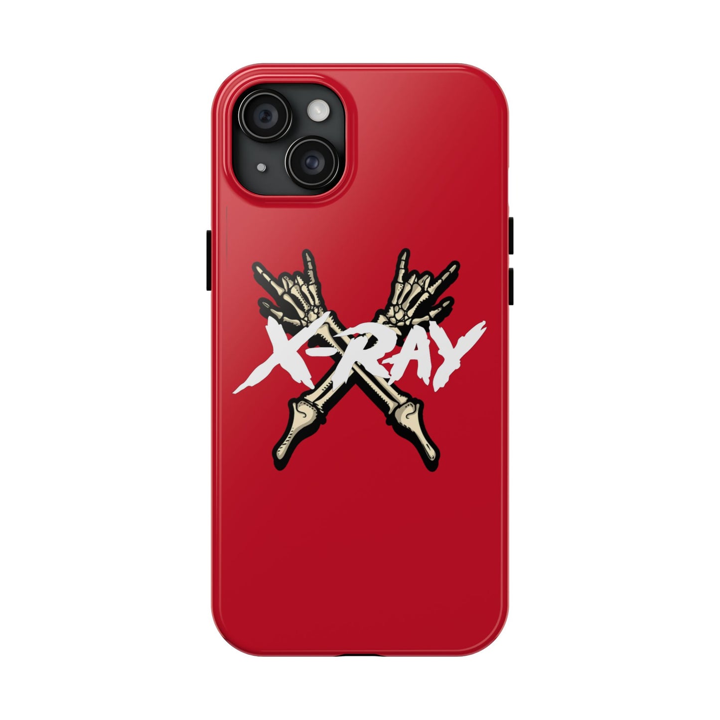 Tough Phone Case Red XX-RAY