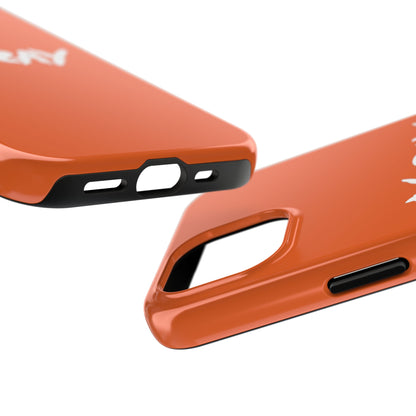 Tough Phone Case Orange X-RAY