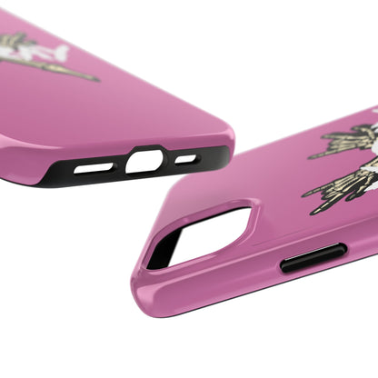 Tough Phone Case Light Pink XX-RAY