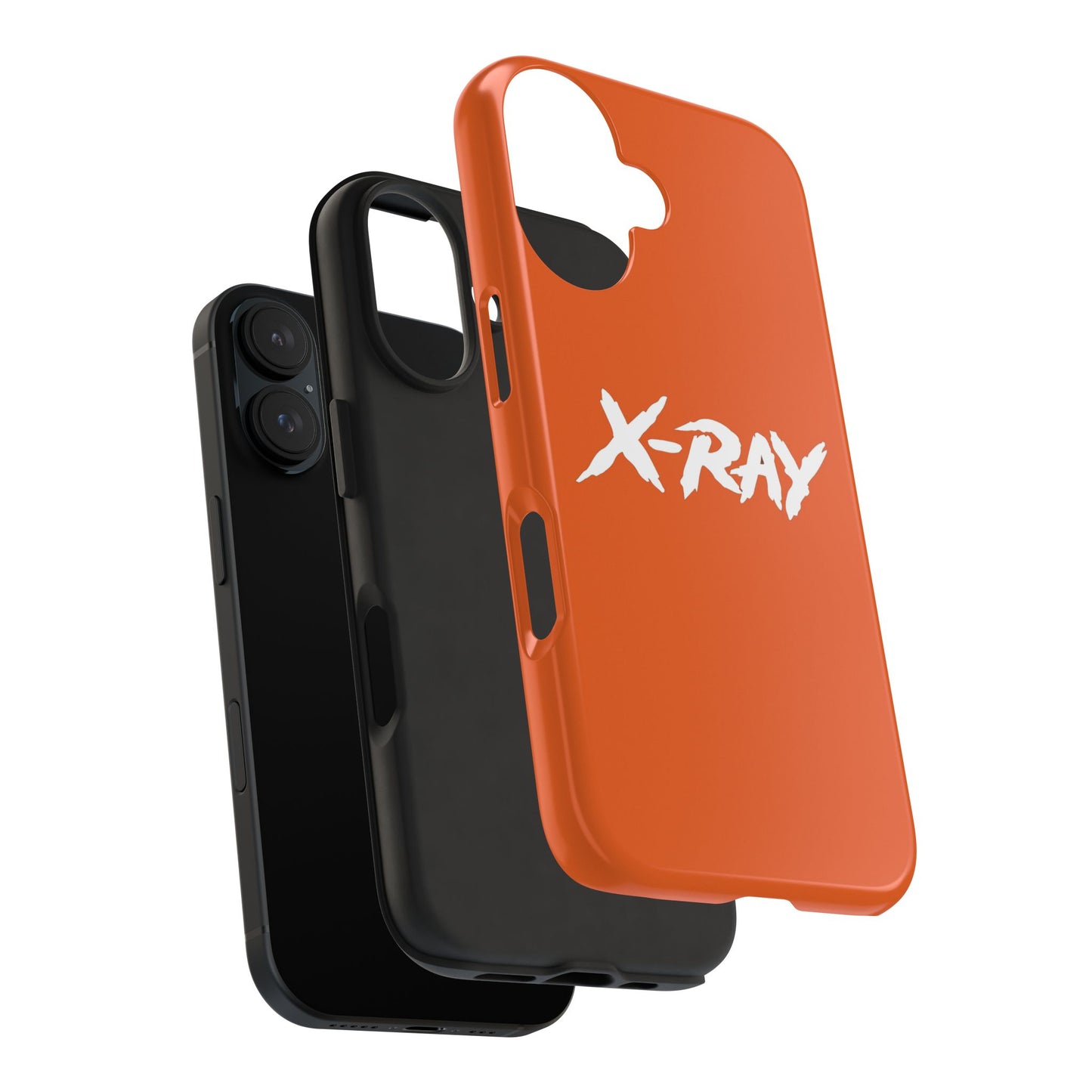 Tough Phone Case Orange X-RAY