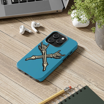 Tough Phone Case Turquoise X