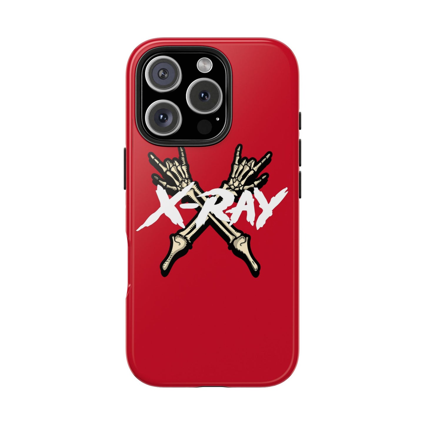 Tough Phone Case Red XX-RAY