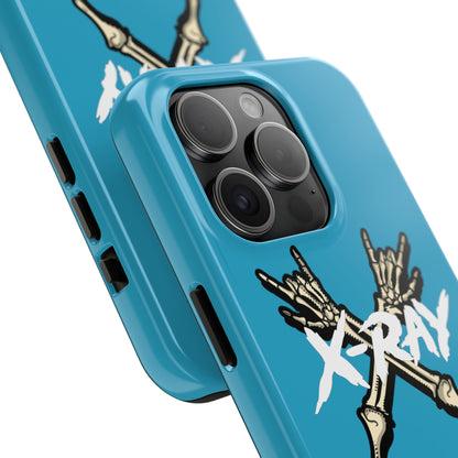 Tough Phone Case Turquoise XX-RAY