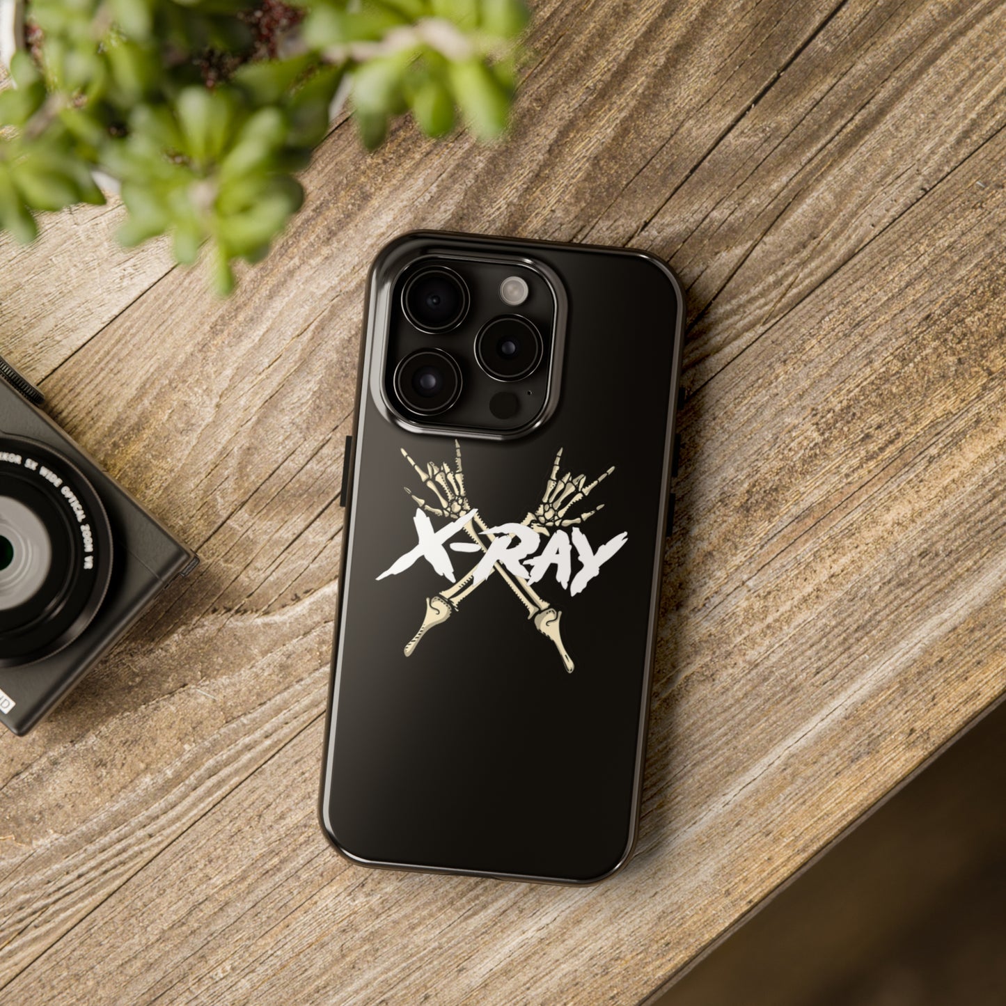 Tough Phone Case Black XX-RAY