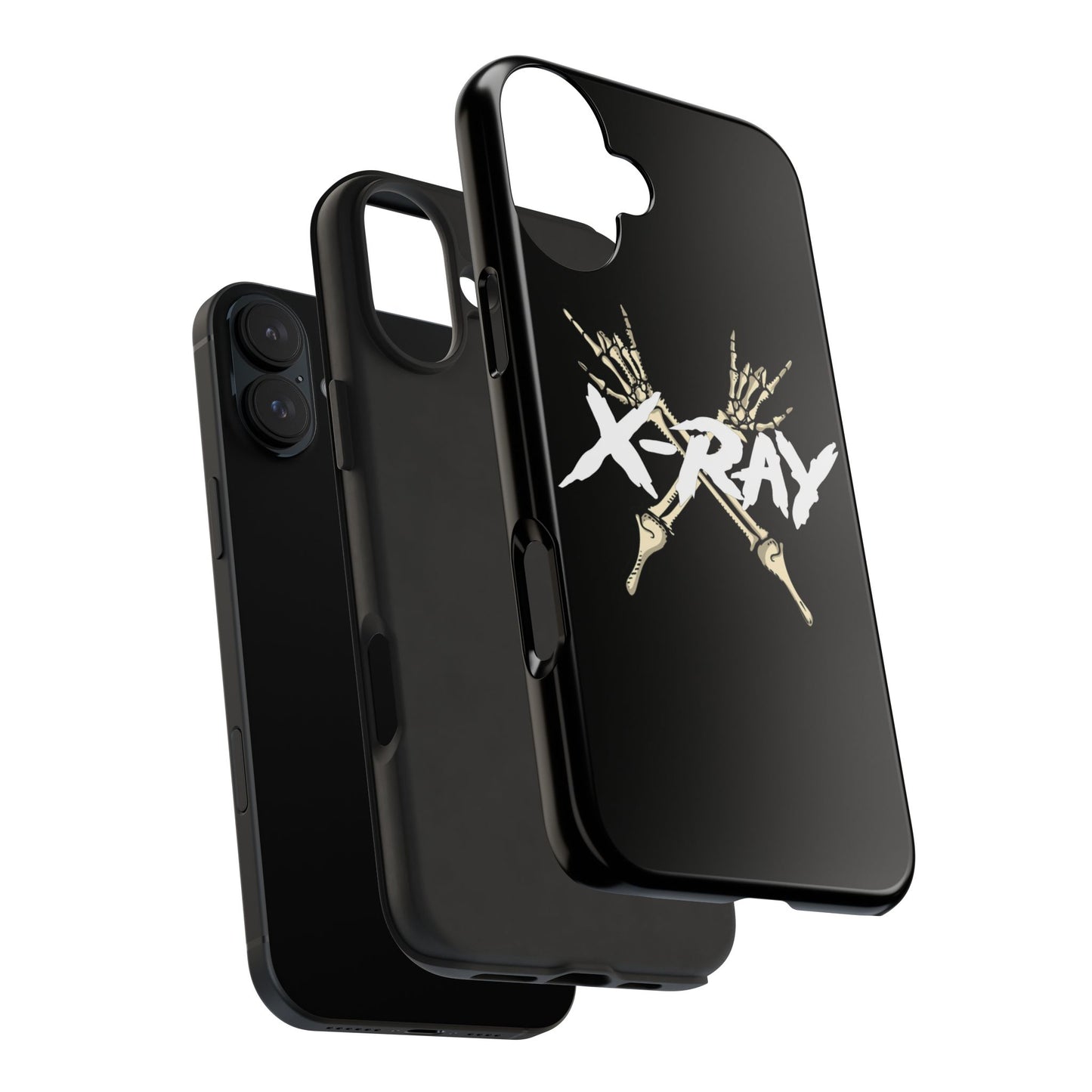 Tough Phone Case Black XX-RAY