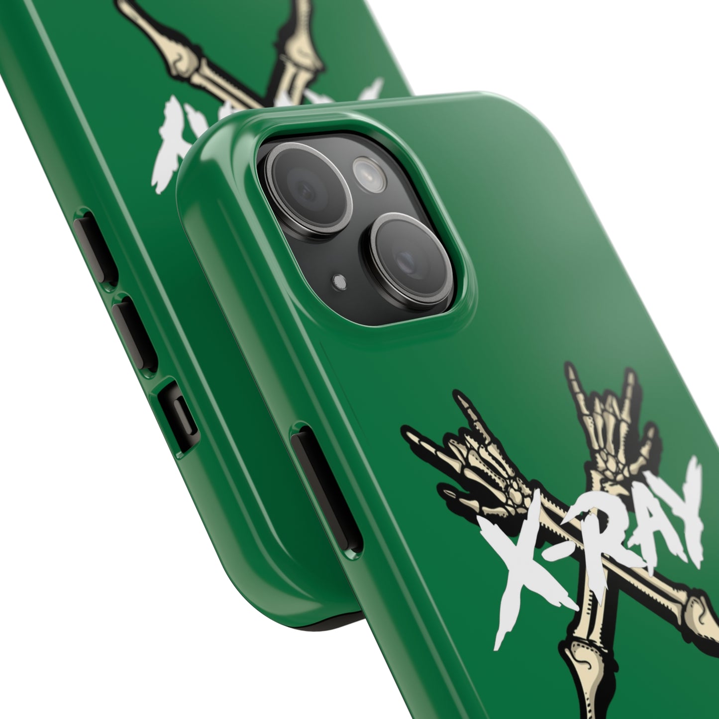 Tough Phone Case Green XX-RAY