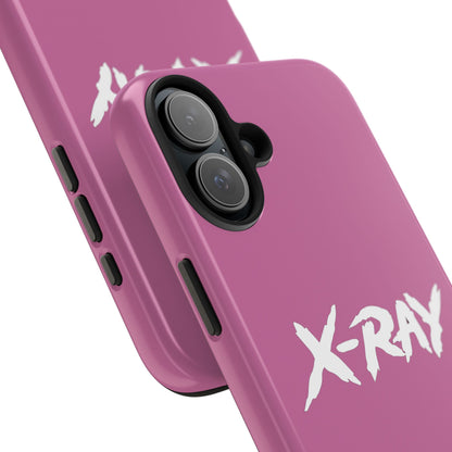 Tough Phone Case Light Pink X-RAY