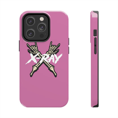 Tough Phone Case Light Pink XX-RAY