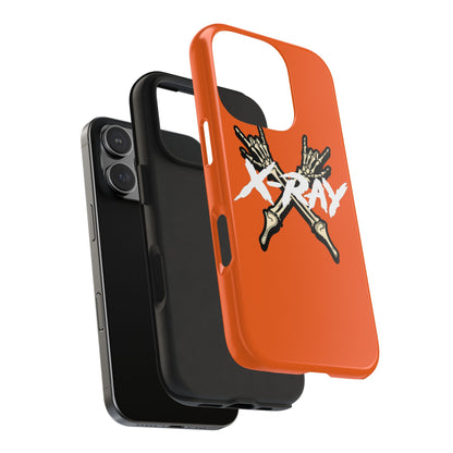 Tough Phone Case Orange XX-RAY