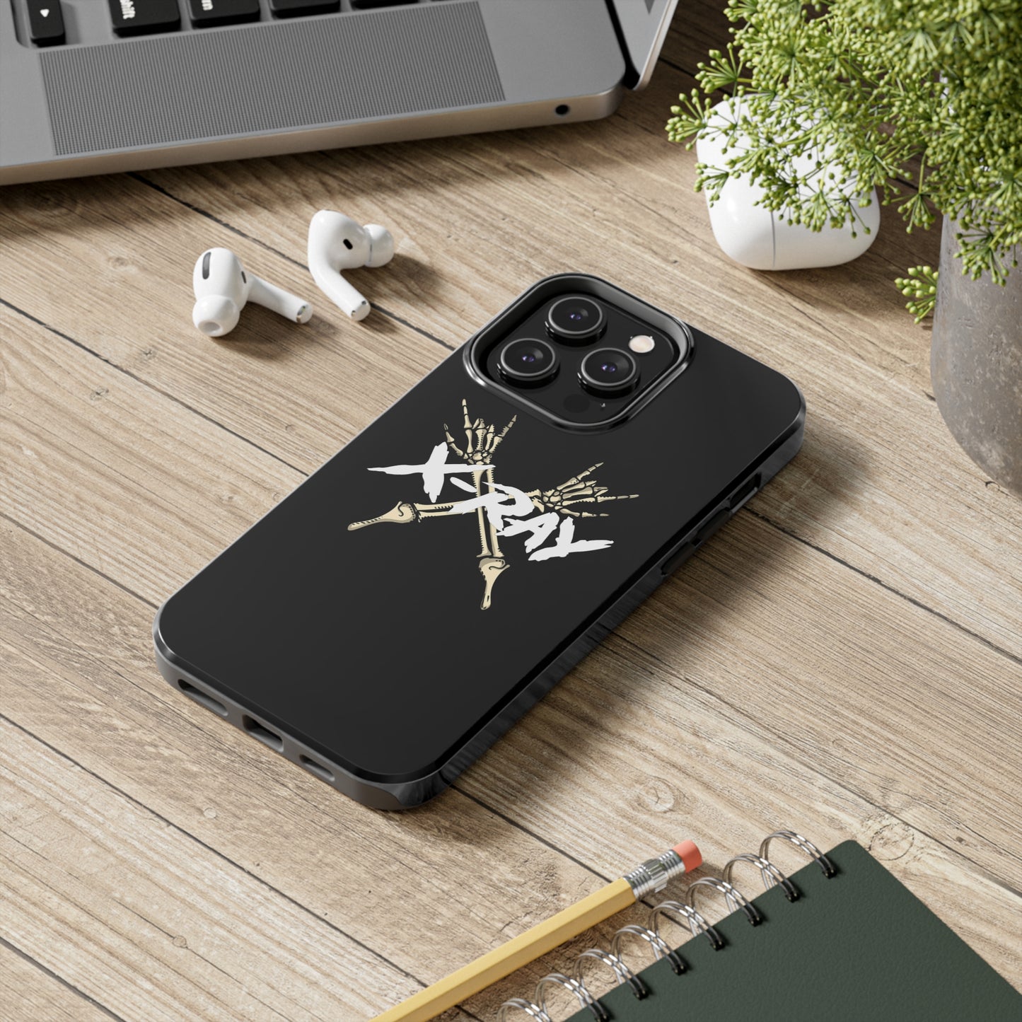 Tough Phone Case Black XX-RAY