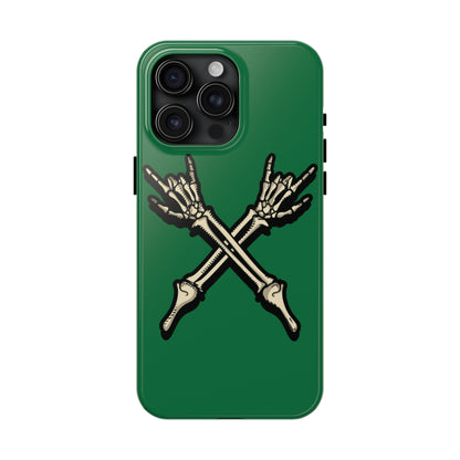 Tough Phone Case Green X