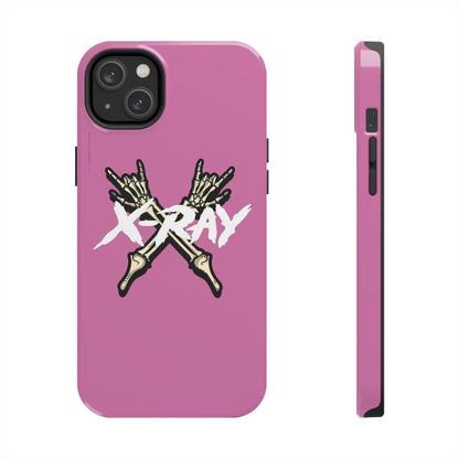 Tough Phone Case Light Pink XX-RAY