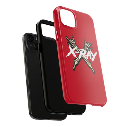 Tough Phone Case Red XX-RAY