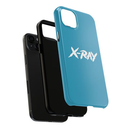 Tough Phone Case Turquoise X-RAY