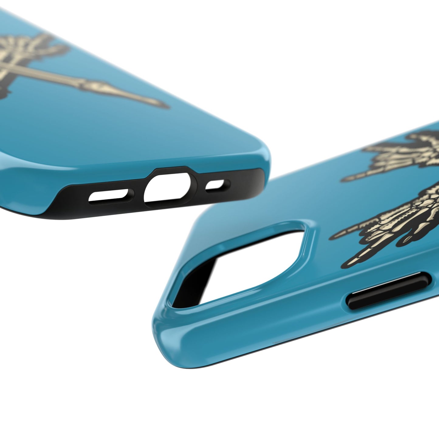 Tough Phone Case Turquoise X