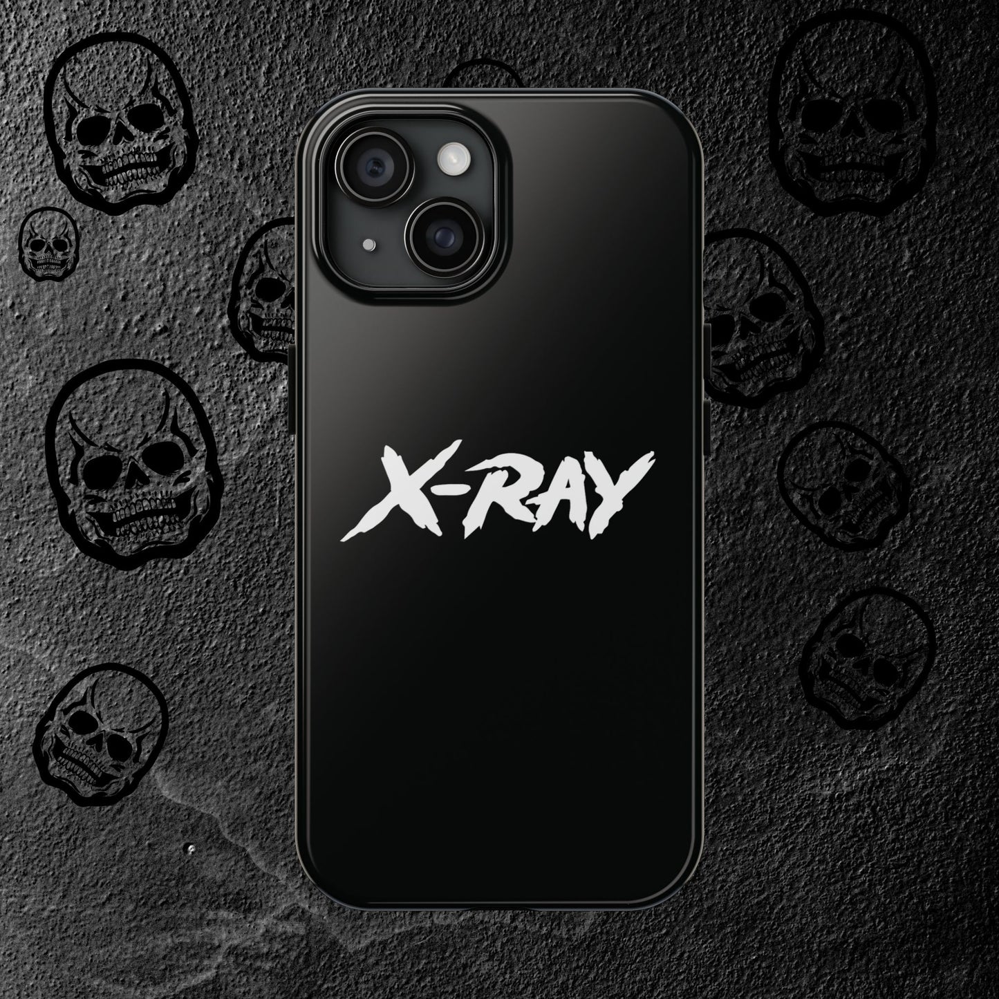 Tough Phone Case Black X-RAY