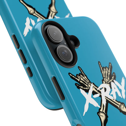 Tough Phone Case Turquoise XX-RAY