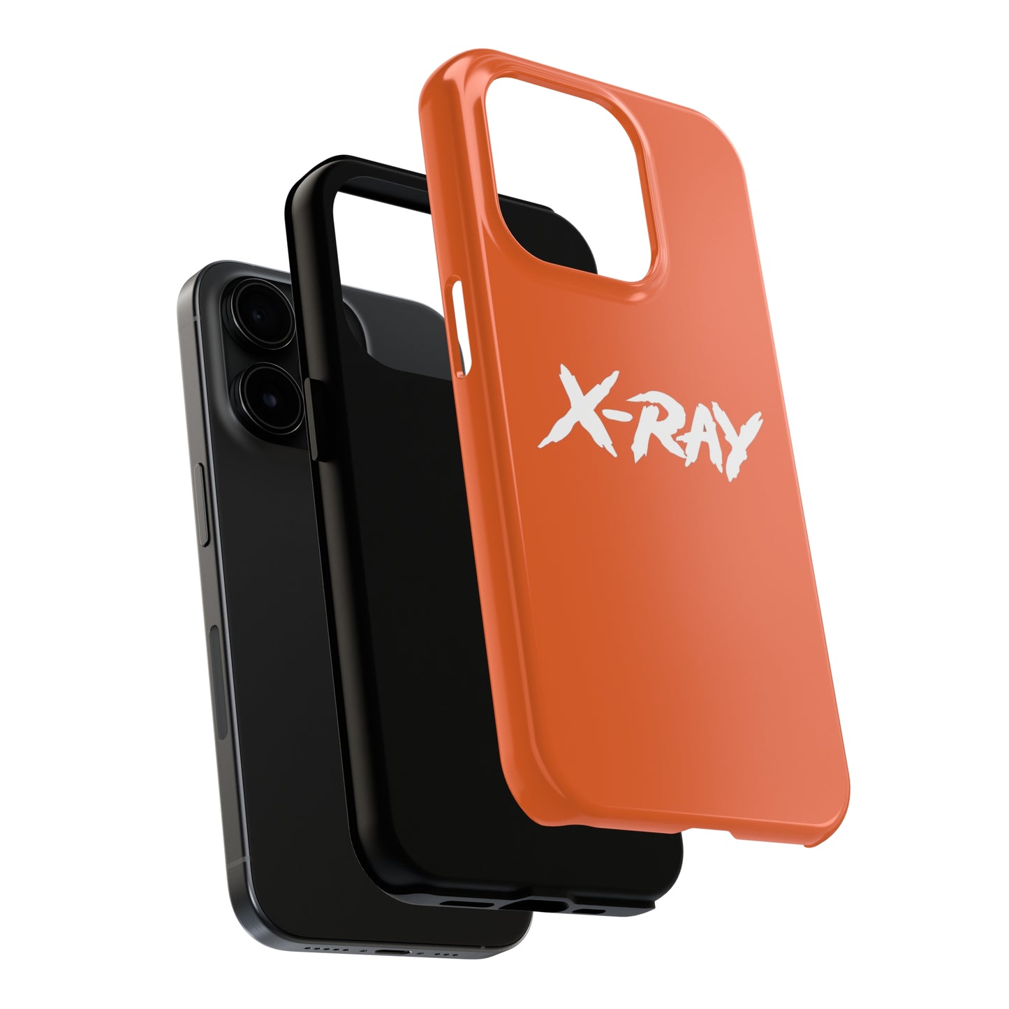 Tough Phone Case Orange X-RAY