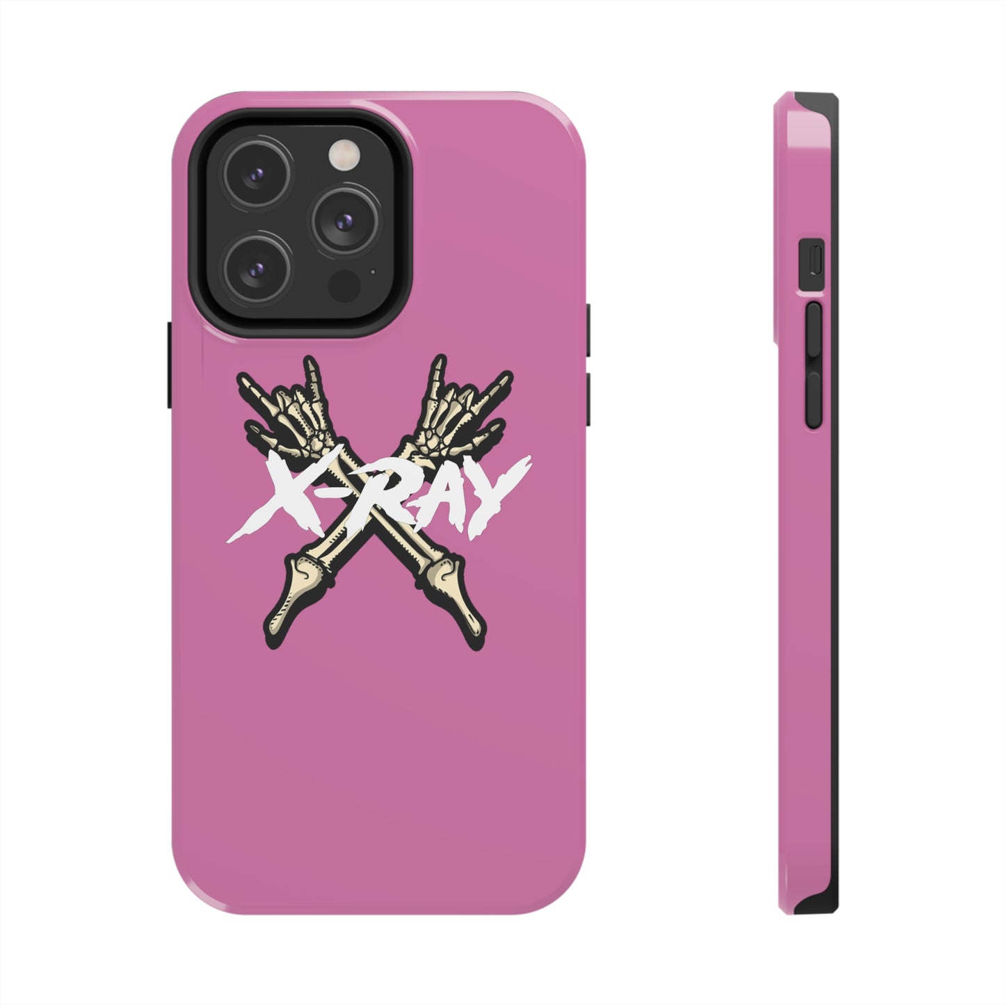 Tough Phone Case Light Pink XX-RAY