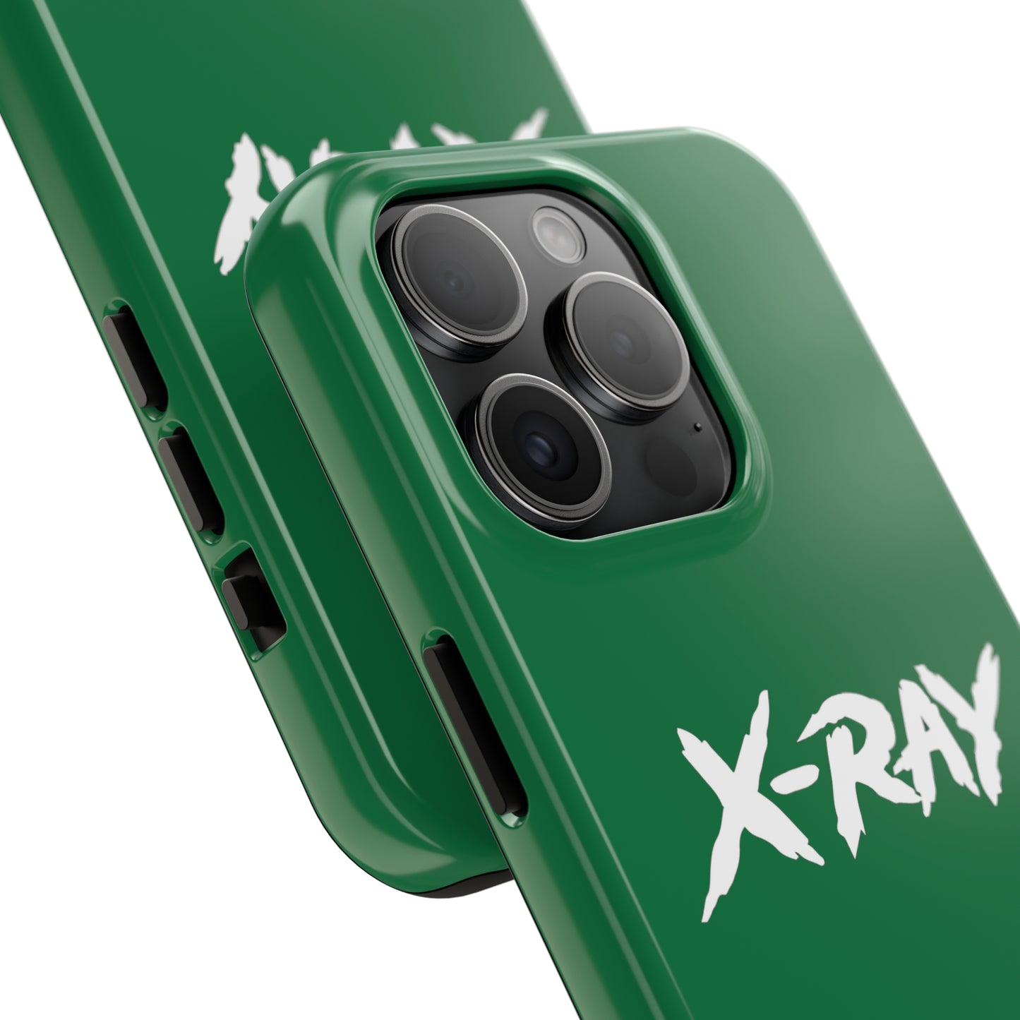 Tough Phone Case Green X-RAY