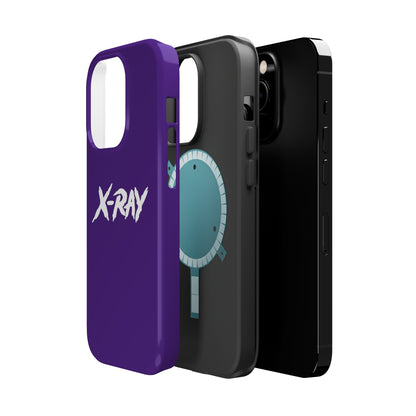 MagSafe Tough Case Purple X-RAY