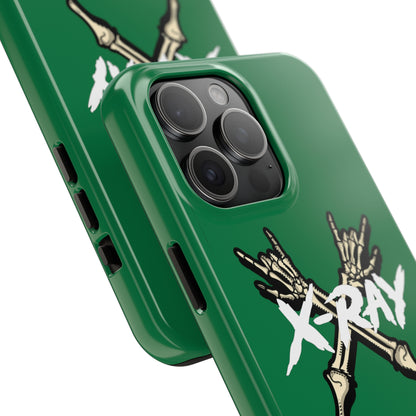 Tough Phone Case Green XX-RAY