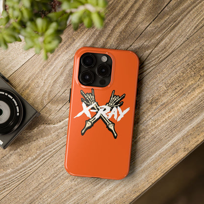 Tough Phone Case Orange XX-RAY