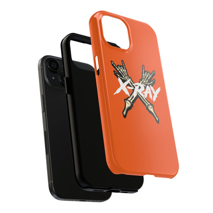 Tough Phone Case Orange XX-RAY