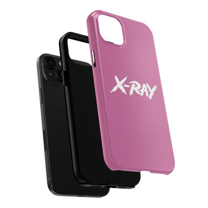 Tough Phone Case Light Pink X-RAY