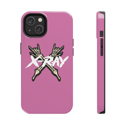 Tough Phone Case Light Pink XX-RAY