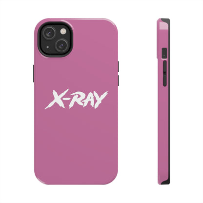 Tough Phone Case Light Pink X-RAY