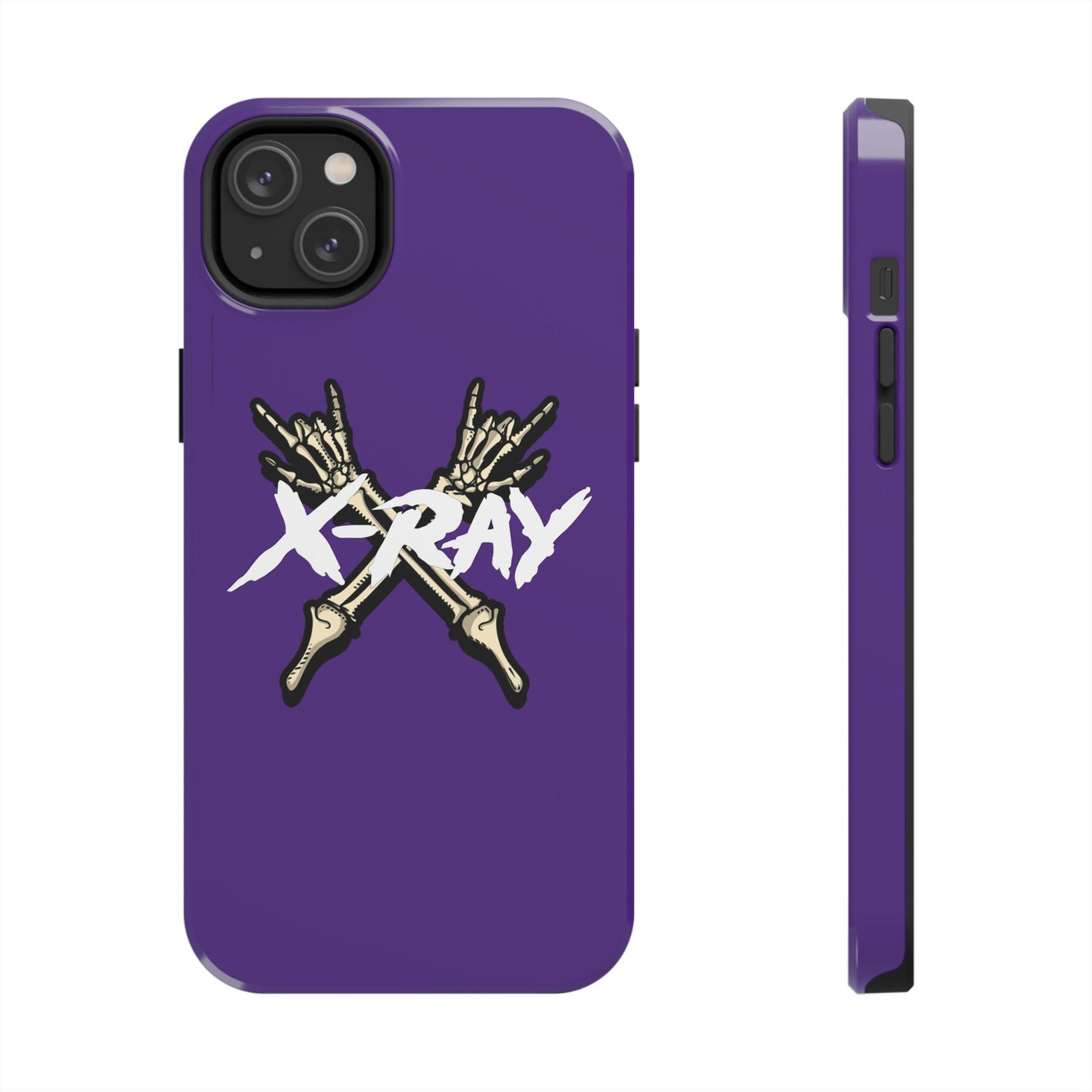 Tough Phone Case Purple XX-RAY