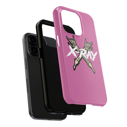 Tough Phone Case Light Pink XX-RAY