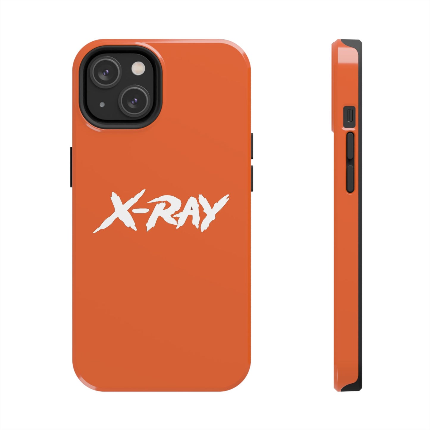 Tough Phone Case Orange X-RAY