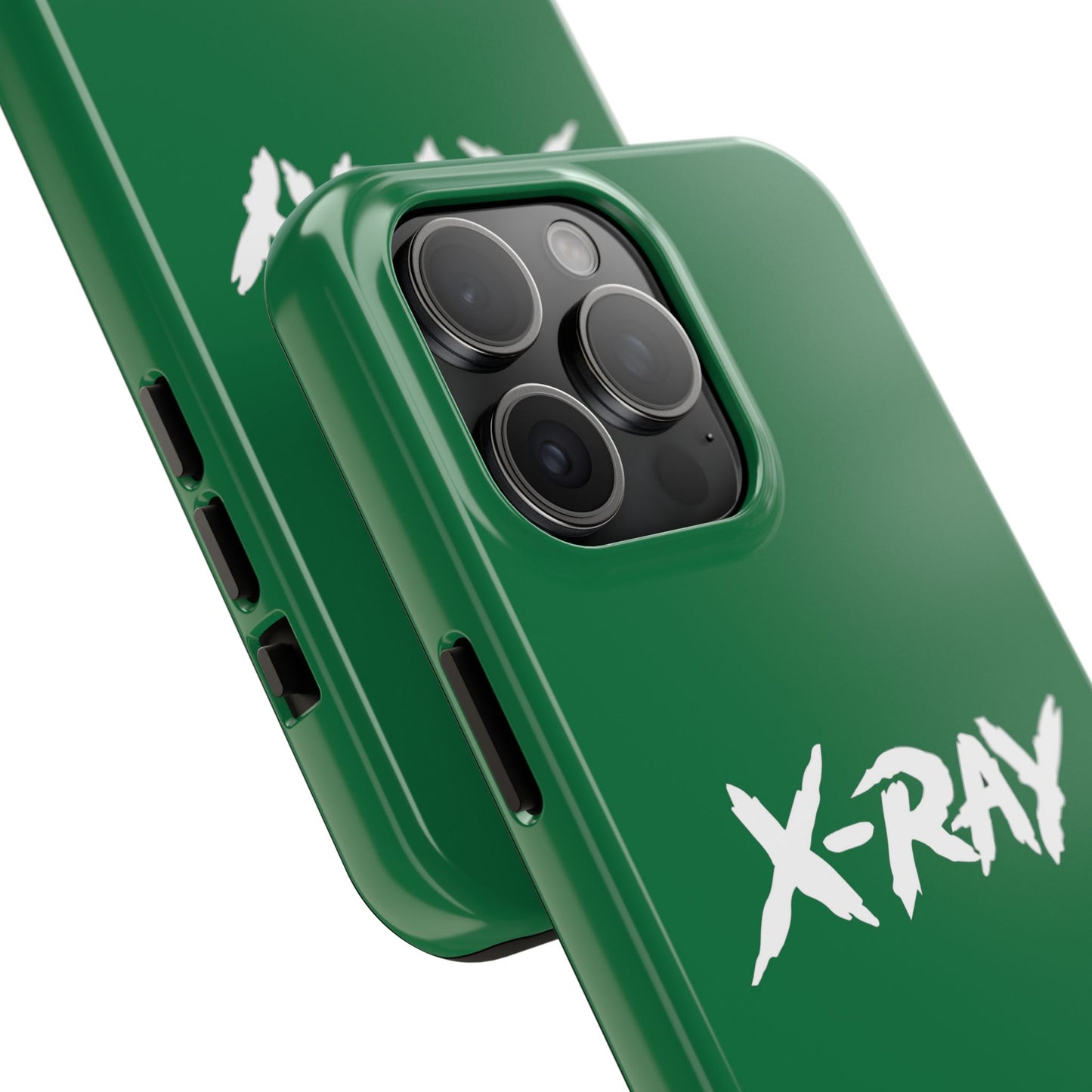 Tough Phone Case Green X-RAY