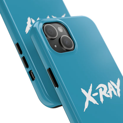 Tough Phone Case Turquoise X-RAY