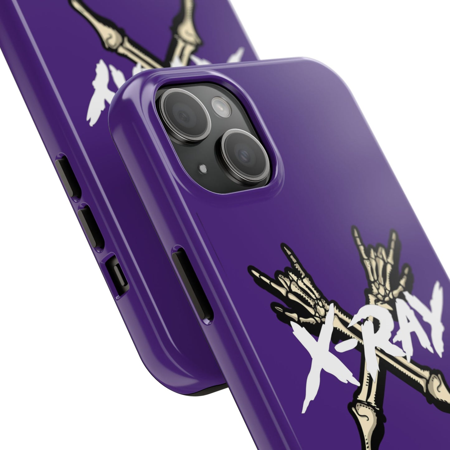 Tough Phone Case Purple XX-RAY