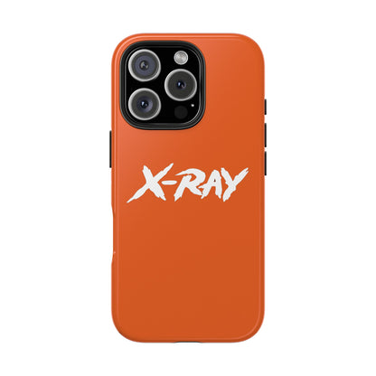 Tough Phone Case Orange X-RAY