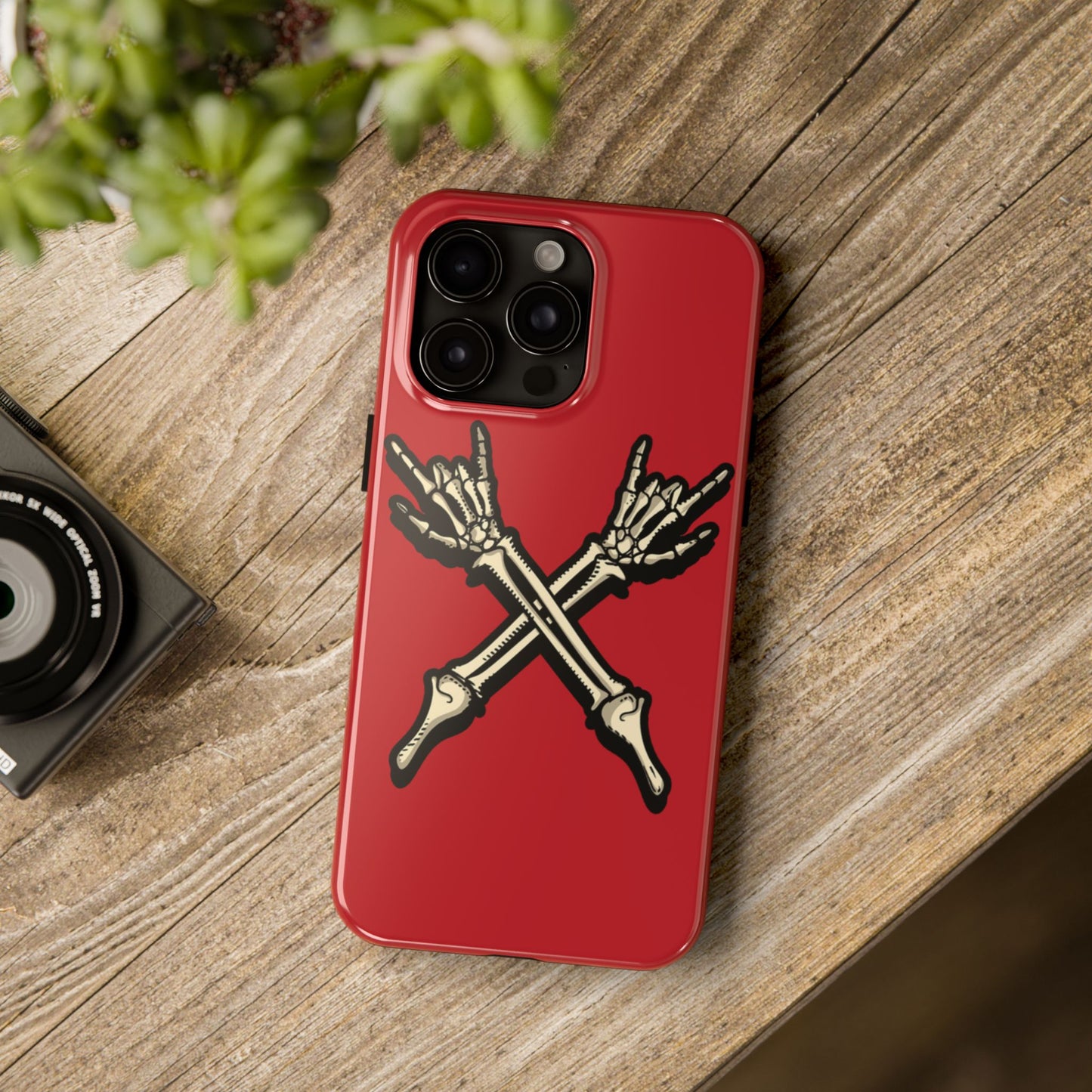 Tough Phone Case Red X