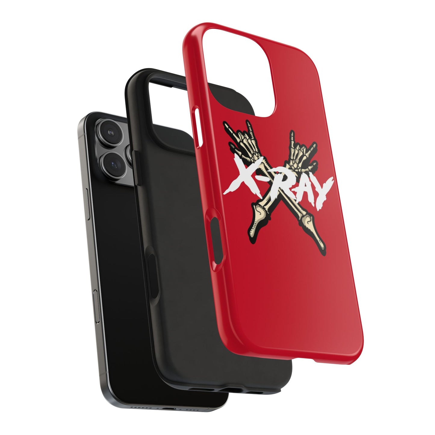 Tough Phone Case Red XX-RAY