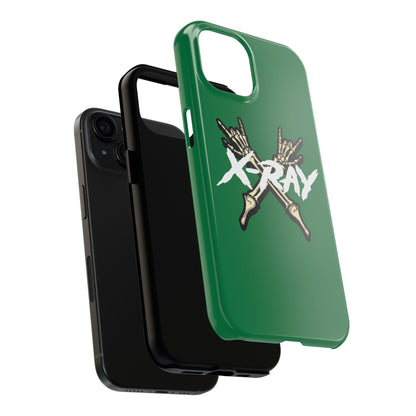 Tough Phone Case Green XX-RAY