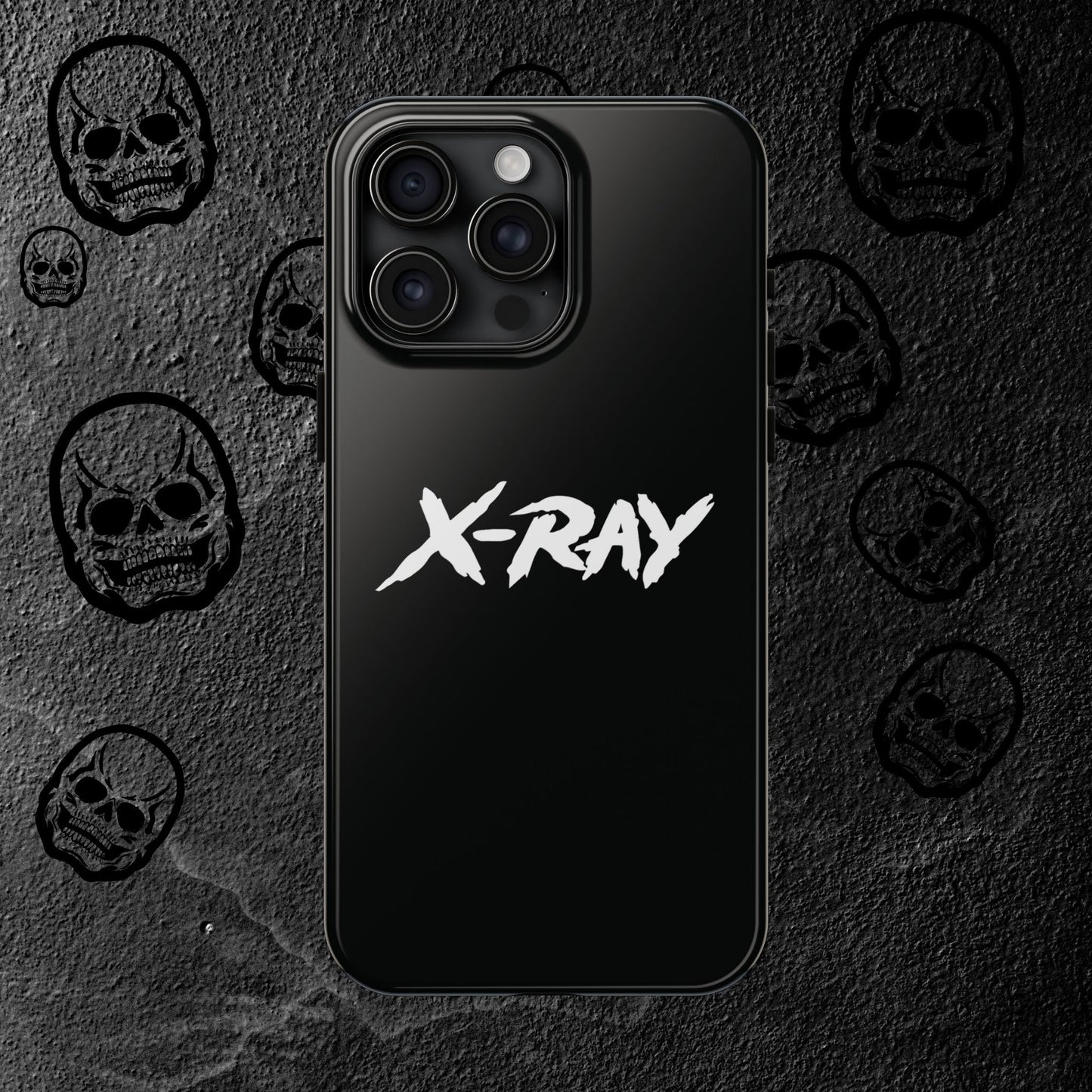 Tough Phone Case Black X-RAY