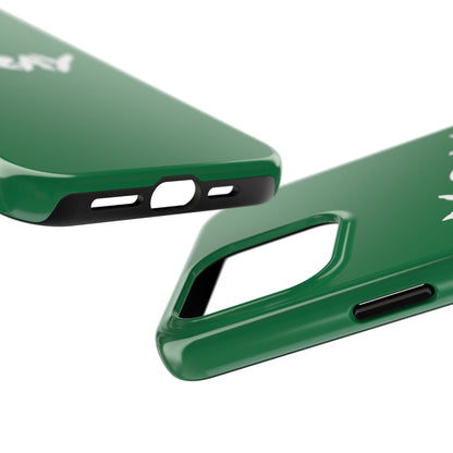 Tough Phone Case Green X-RAY